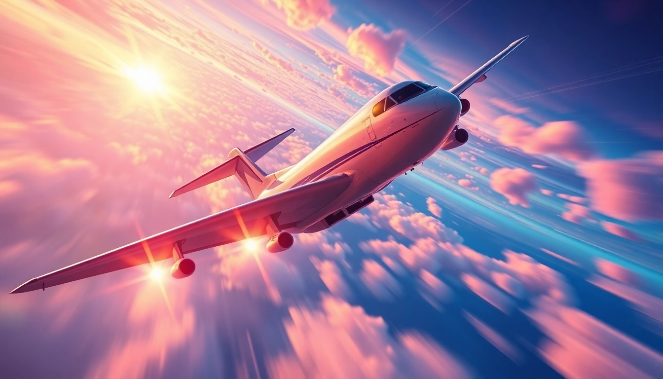 The aviator game online showing a sleek plane in flight with vivid graphics and interactive gameplay elements for thrill-seekers.