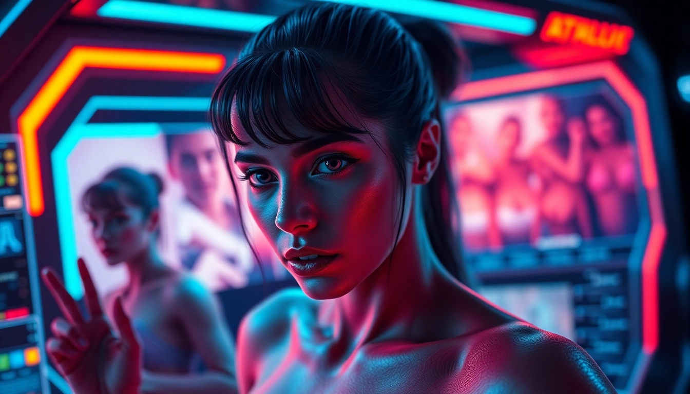 NSFW AI generator creates realistic, provocative adult images with detailed and vibrant visuals.