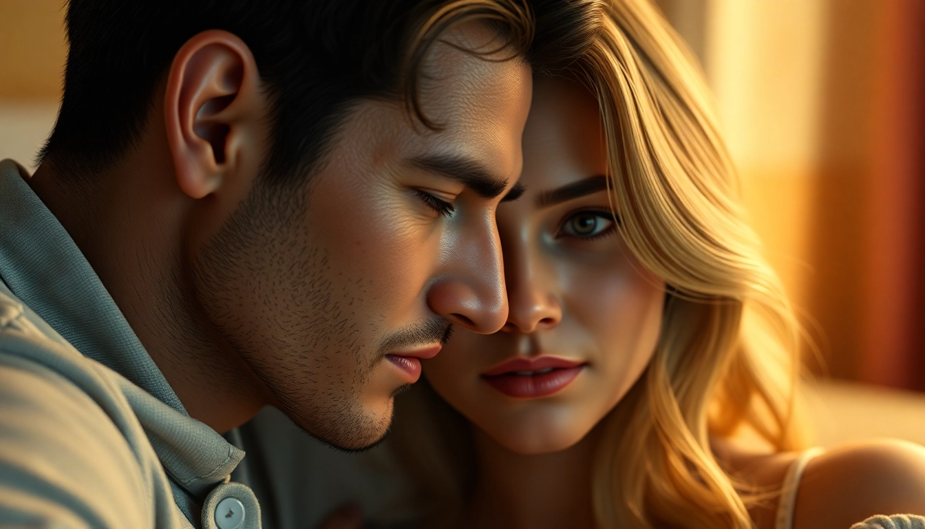 Detailed depiction of a hyperrealistic nsfw ai generator producing intimate adult visuals with customizable features for authentic experiences.