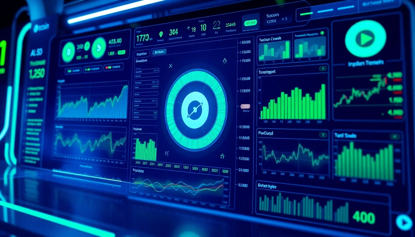 Aicoin financial analytics dashboard with real-time market data and advanced charts for investors